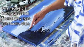 How to paint landscape easy/Peinture acrylique /Pintura acrílica by Althea - Abstract Art 23,418 views 1 year ago 16 minutes