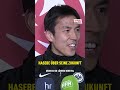 Makoto Hasebe plaudert über seine Zukunft bei Eintracht Frankfurt #shorts