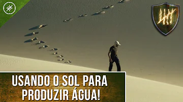 Como se encontra água no deserto?