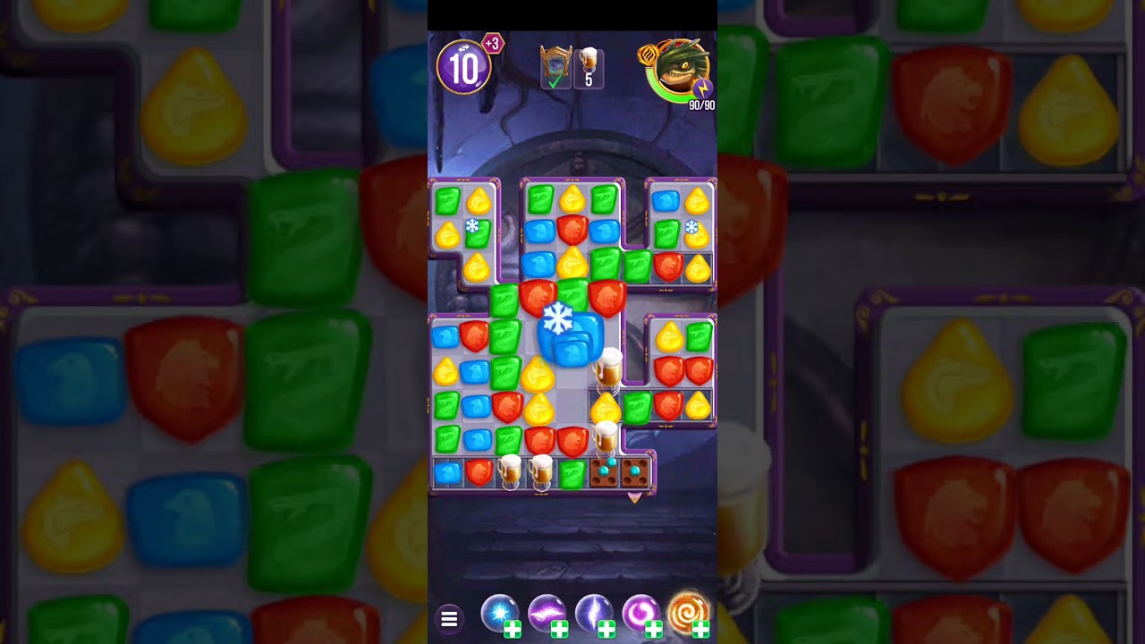 Harry Potter: Puzzles & Spells level 1801 no boosters