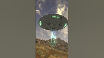 Alien Abduction in Goodsprings #fallout