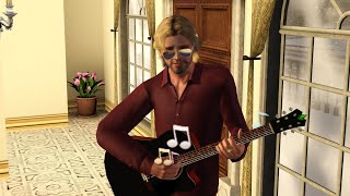 Sims 3 - Amazing Guitar Trick (Must Watch) screenshot 5