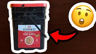 The ONE Thing I Wish I Knew Before Buying Readywise Prepper Pack Bucket MRE Meals (Quick & Honest)
