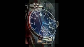 #Watchwatchingone #hruodland Pilots watch f016 43 mm manual wind decorated movement