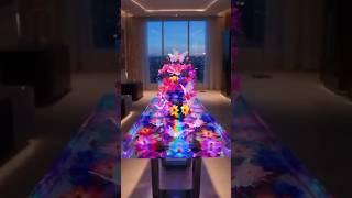 💎 “Royal Flower Garden Resin Table 💐 | Satisfying Luxury Woodworking Timelapse 😱”