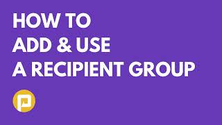 How to Add & Use a Recipient Group - Google Forms Approval Workflow