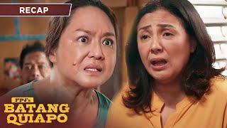 Tindeng confronts Marites about her unfair treatment with Tanggol | FPJ's Batang Quiapo Recap