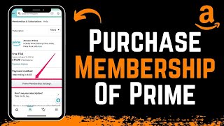 How to Purchase Prime Membership in Amazon