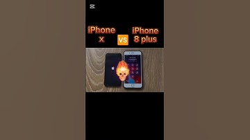 iPhone x vs iPhone 8 plus speed test💥