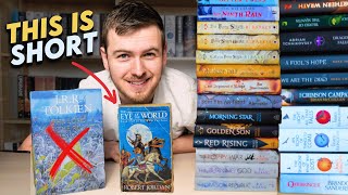 Top 10 Longest Fantasy Series of AllTime