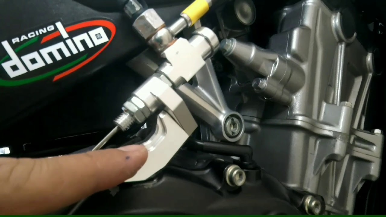 Review Hydraulic Clutch masterpump BREMBO RCS16 Honda CBR650f YouTube