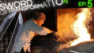 Boilstretching 40960 Layers Of Tamahagane japanese Sword Steel Ep 5 Sword Of Transformation