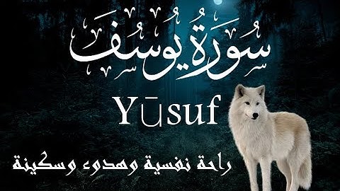 سورة يوسف (كاملة) جودة عالية تلاوة تريح القلب ❤ والعقل والروح 🌹من راوئع التلاوات Surah Yūsuf