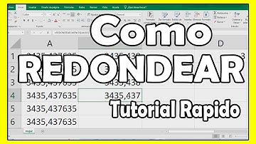 Como Redondear Valores en Excel usando la Formula para reducir decimales en Excel
