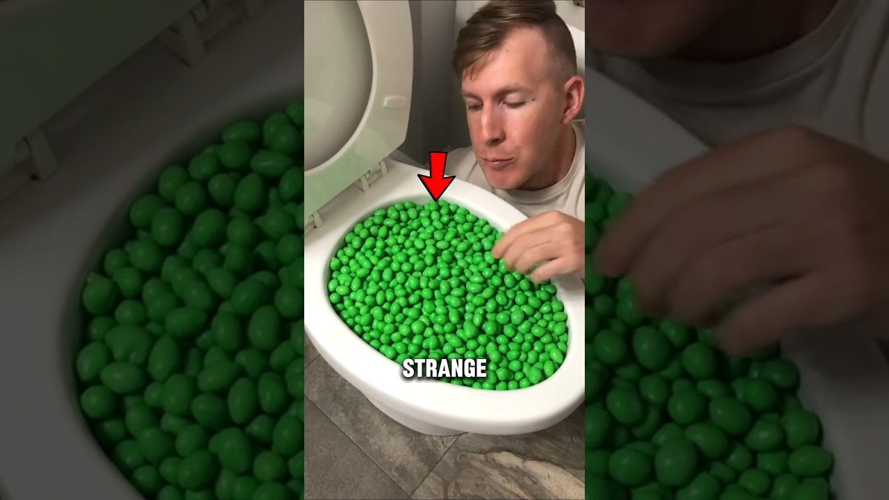 M&M's под микроскопом 😱