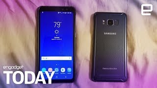 Galaxy S8 Active ditches the curved display? | Engadget Today