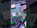 repairing a monitor motherboard whose indicator light is flashing #repair #electronic #monitor #lcd