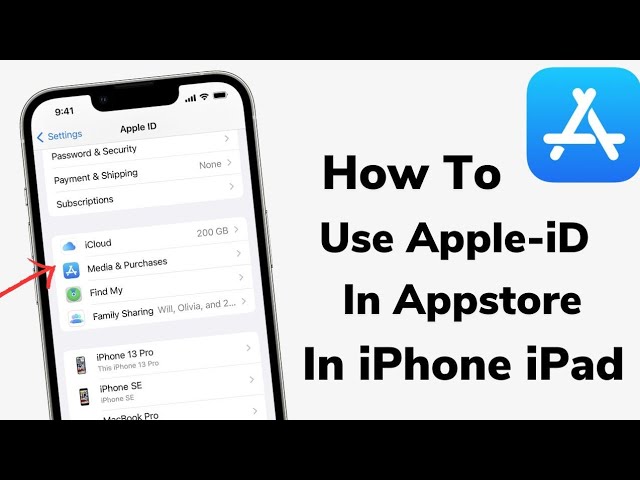 How To Connect Appstore With Apple ID - Use iCloud Account In Appstore On iPhone iPad class=