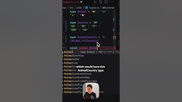 🦄  TypeScript template literal types #shorts #typescript #coding