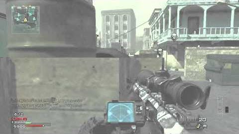 MW3 No Scope Headshot Cross Map