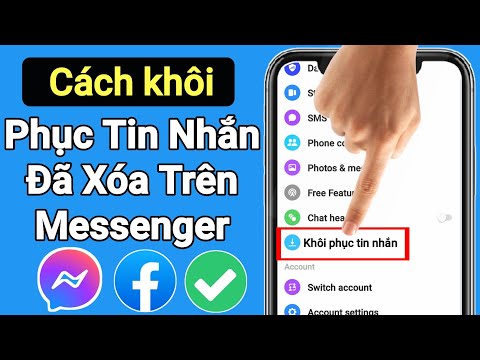 Video Cách khôi phục tin nhắn đã xóa trên Facebook Messenger... - youtube