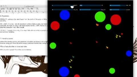 Ecosystem Simulation demo video