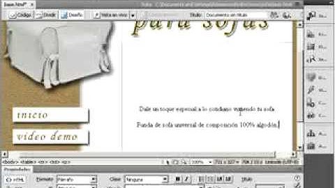 dreamweaver cs4 texto 1 videotutoriales.es