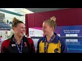 Grace Reid and Kat Torrance - British National Diving Cup Women's 3m Synchro winners