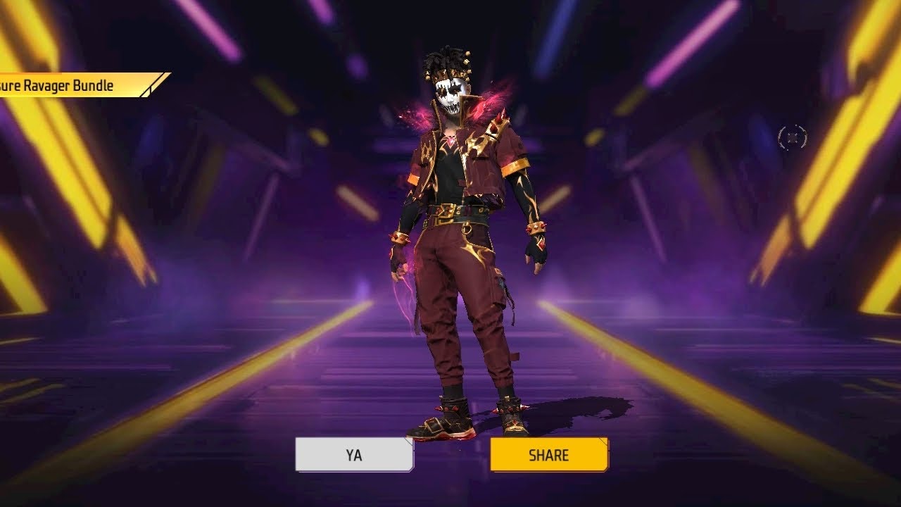 SPIN BRUTAL BUNDLE TREASURE RAVAGER #freefire #freefireindonesia 