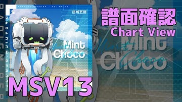 【Paradigm: Reboot】Mint Choco (MASSIVE 13) Chart View(譜面確認)