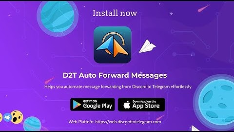 Discord To Telegram Auto Forward Messages  | Best Forwarding Bot & Tool Automation