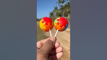 2 Ta Roll cube with lollipop unboxing 😱