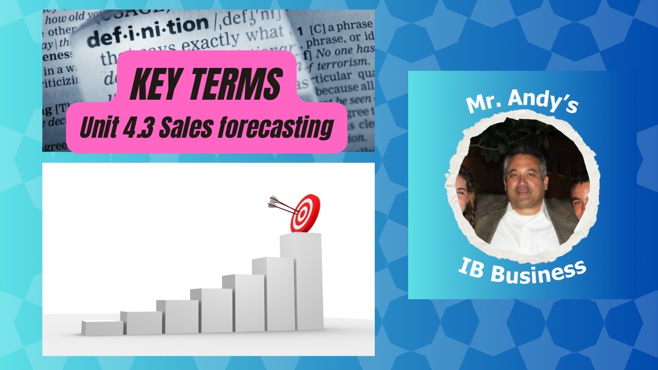 IB Business Review | Key Terms 4.3: Sales Forecasting