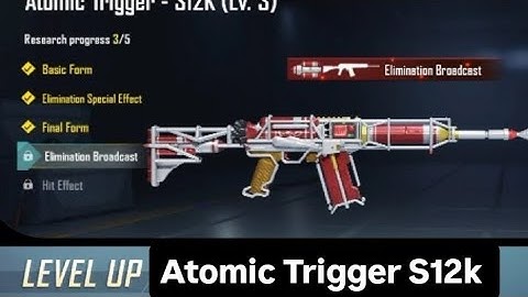 Bgmi atomic Trigger _S12K max out 💖#bgmi #viral video