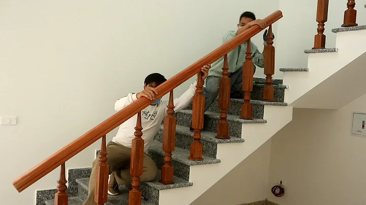 Build Stair Handrails Traditional | Techniques Install Curved Wood You Have Never Seen - DayDayNews