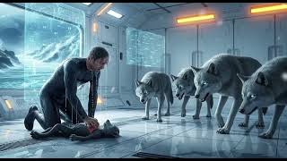 The cubs were trapped in the wildfire the human shielded them, and the alpha gave him territory HFY