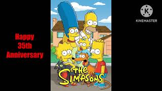 Happy 35Th Anniversary To The Simpsons
