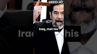 Saddam Hussein | former Iraqi president | executed on December 30, 2006 #shorts #viral #death
