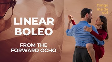 How to Create Linear Boleos from a Forward Ocho | Tango Intermediate #dance #tutorial