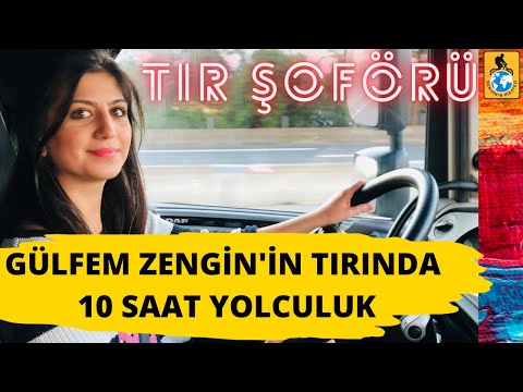 Tır şoförü Gülfem Zengin 10 saatlik yolda neler yaşıyor? Bonus: Tır nasıl sollanır?