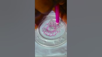 Simple Spirograph #spirograph #art #drawing #shorts #short #shortvideo