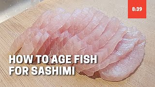 How to Dry Age Fish for Sashimi and Sushi | Fish Aging Tutorial