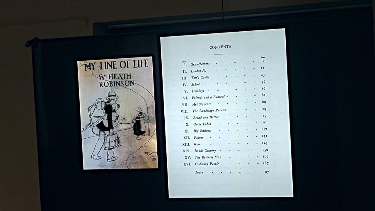 My Line of Life  the autobiography of William Heath Robinson