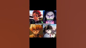 Her most caring person..🥹🥀#demonslayer #inosuke #tanjiro #kny #nezuko #zenitsu #fyp #akaza