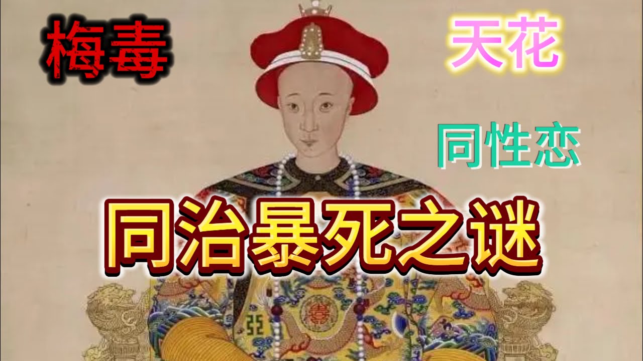 【慈禧大传】第十集 同治皇帝暴死之谜 慈安重大失误 慈禧与儿子的权力冲突 杨五哥用统计数据告诉你为什么清朝胜过明朝把皇权做到极致 | 清朝历史 | 恭亲王 | 杨五哥 | 