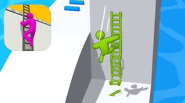 Ladder Master Color Run - All Levels Gameplay Android, iOS