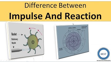 Difference between impulse and reaction turbine