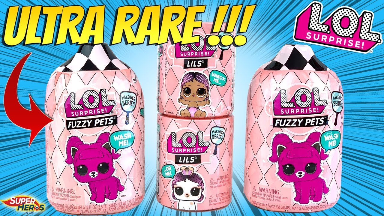 youtube lol surprise fuzzy pets