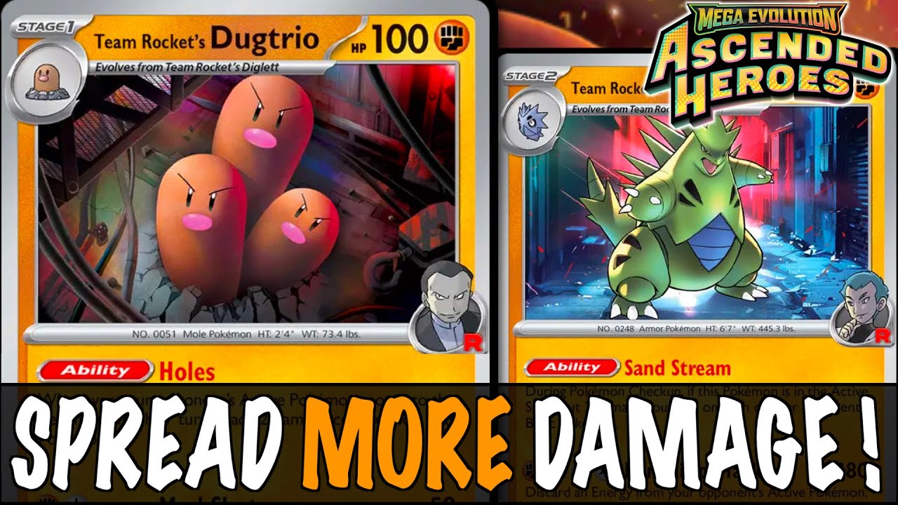 Team Rocket's DUGTRIO : Punish Your Opponent For Retreating ! PTCGL Gameplay (ASCENDED HEROES)