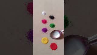 Satisfying rangoli#short rangoli#rangoli#small rangoli#easy rangoli#simple rangoli#daily rangoli#